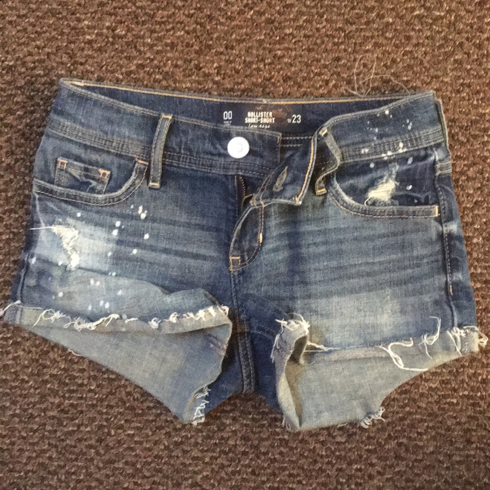 Denim shorts